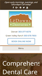 Mobile Screenshot of ledownsdentistry.com